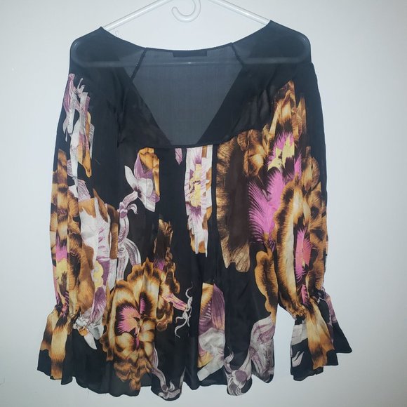 ROBEERTO CAVALLI SILK BLOUSE - Picture 2 of 2